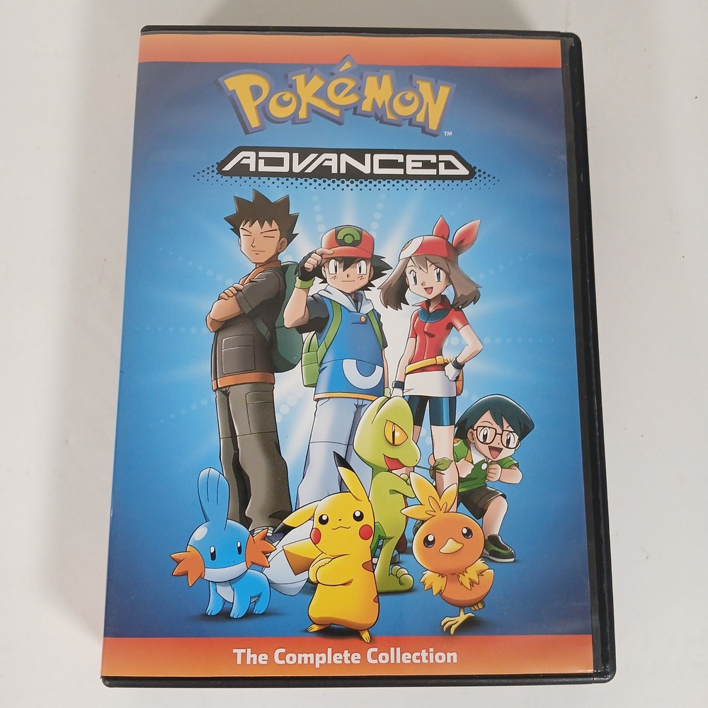 Pokemon Advanced DVD Complete Collection 5-Disc Set Viz Media Kids Anime Cartoon